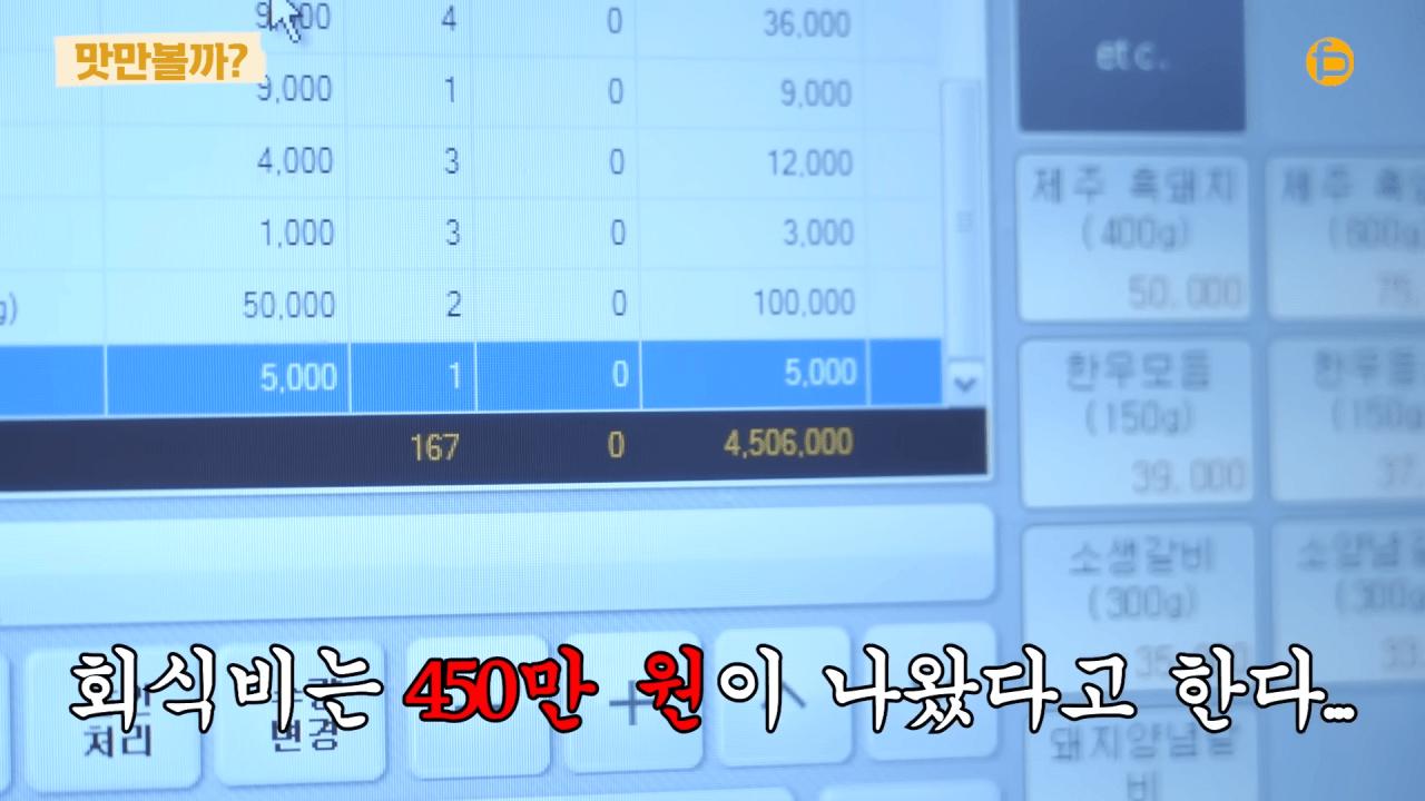 소문으로만 듣던 실제 씨름단 회식