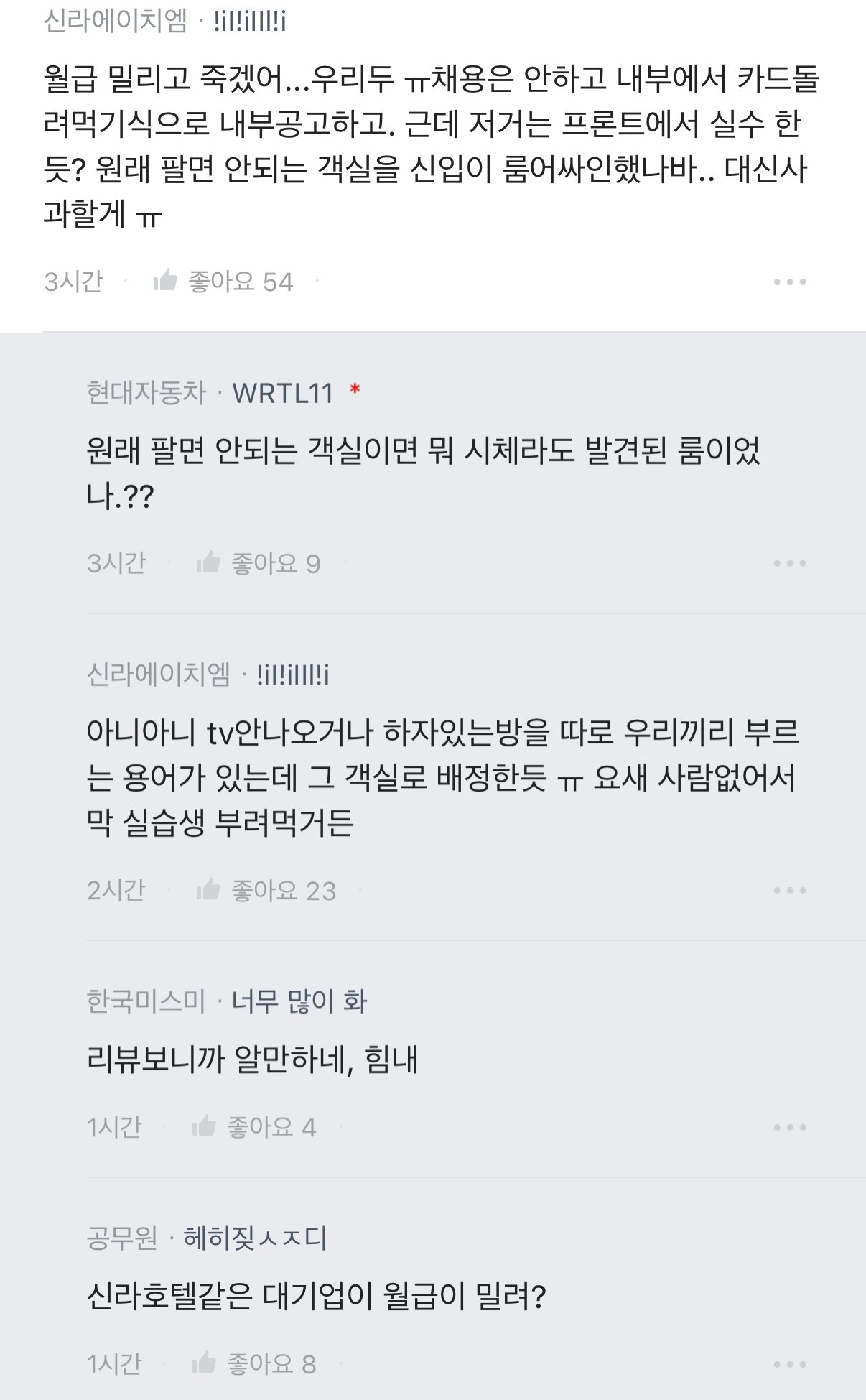 강남 4성급 호텔 룸에서 자라나는 버섯.blind