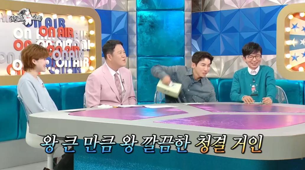 최홍만의 사과 쪼개기 ㅋㅋㅋㅋ