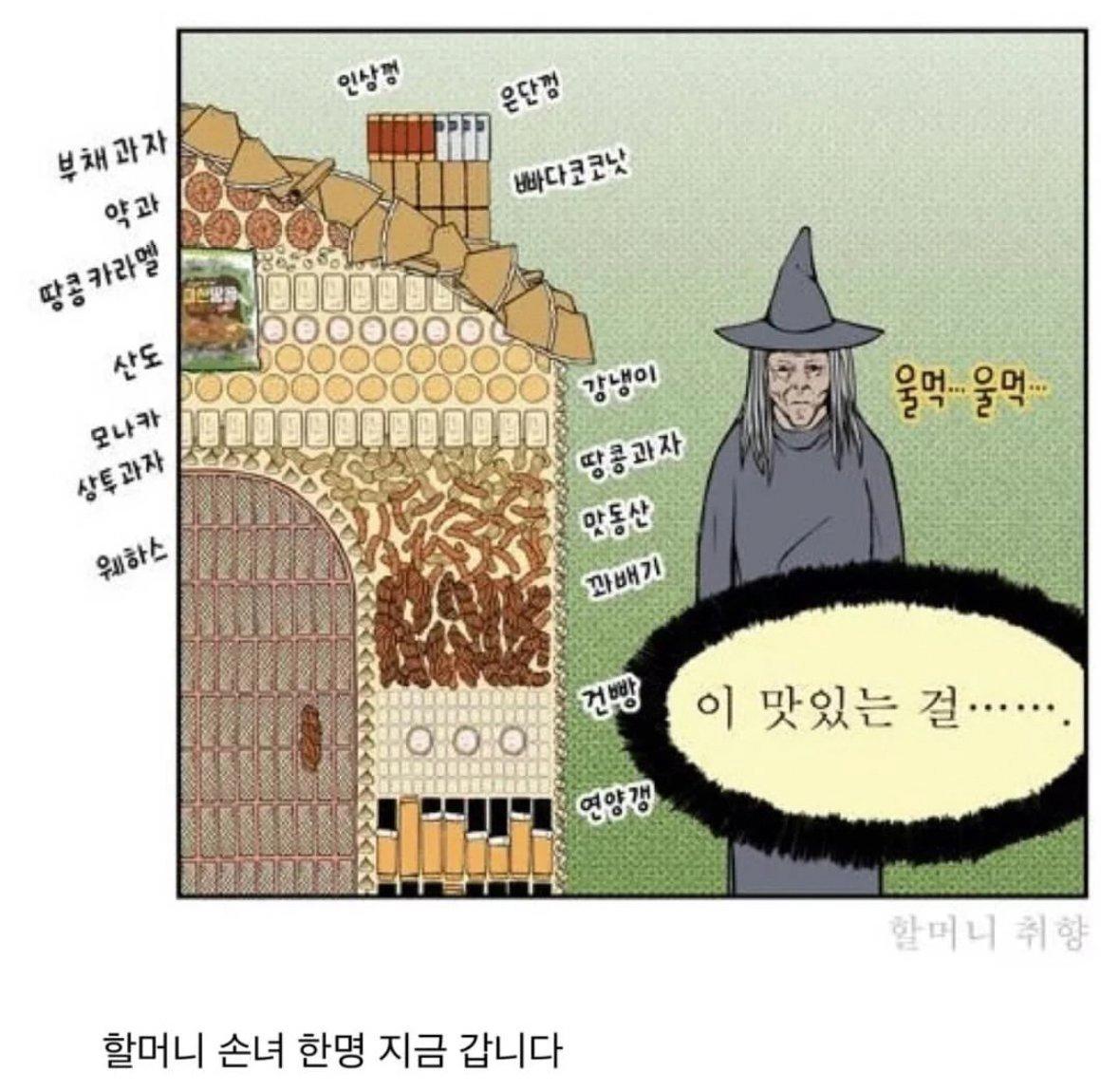 애들 납치할려고 과자집 지었는데 아무도 안옴....