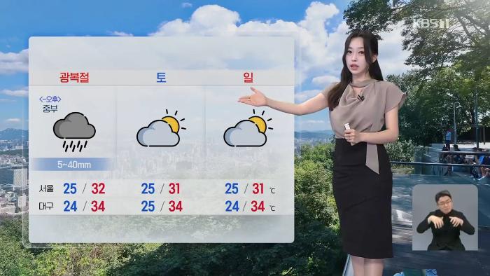 [날씨] 연휴 동안 폭염