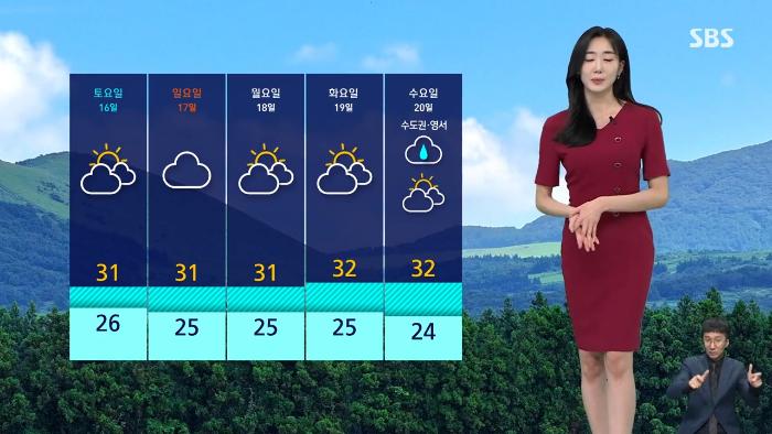 [날씨] 연휴 동안 폭염