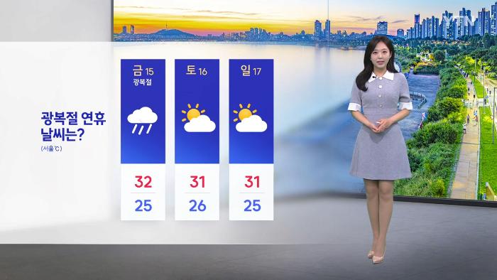[날씨] 연휴 동안 폭염
