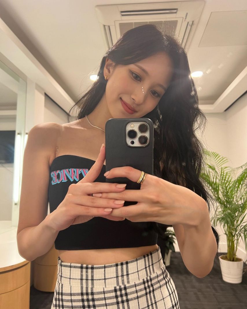 트와이스 미나 셀카 미모