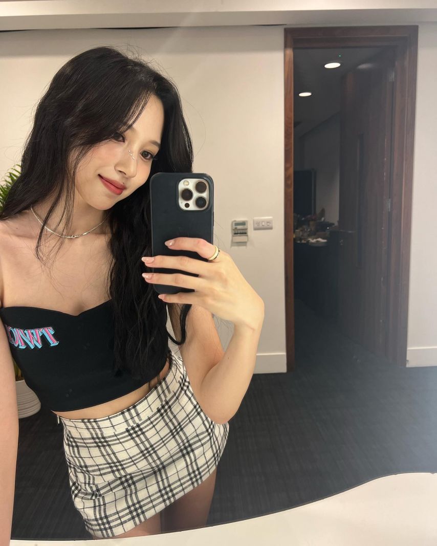 트와이스 미나 셀카 미모