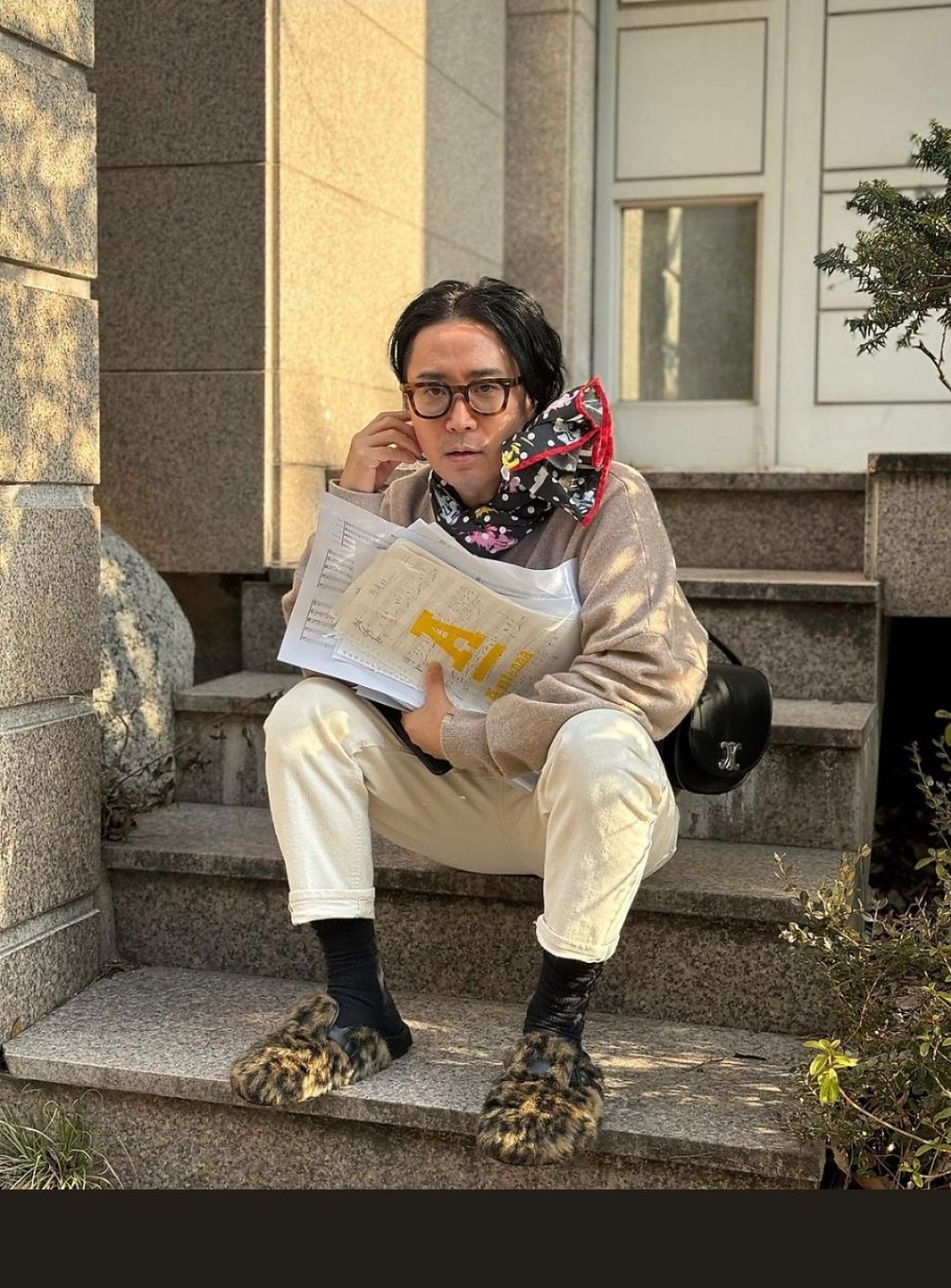 조세호의 패션뮤즈라는 정재형의 데일리룩