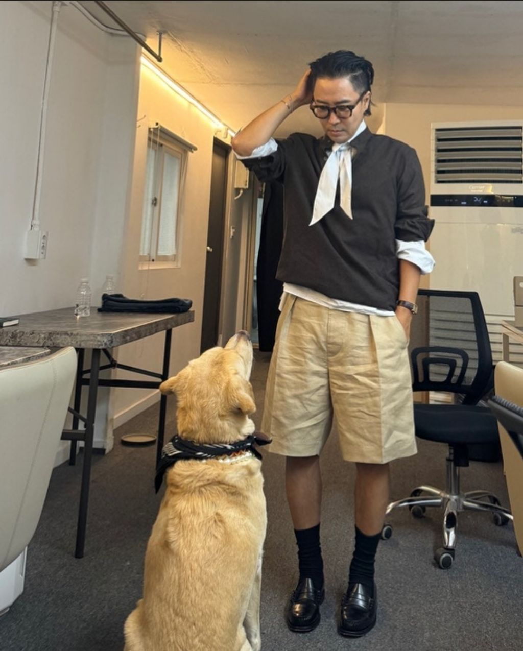 조세호의 패션뮤즈라는 정재형의 데일리룩