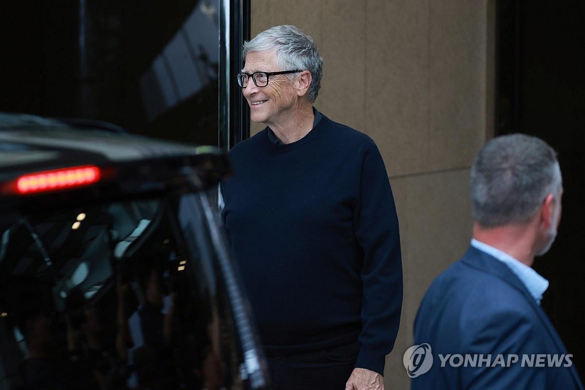 [포토] 빌 게이츠 입국