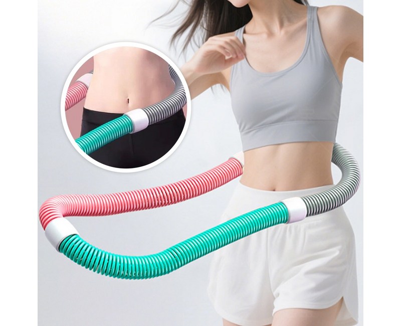 나나민 뱃살 쏙 홈트 전신운동 스프링 훌라후프, 1개, ONE COLOR, 1.5kg