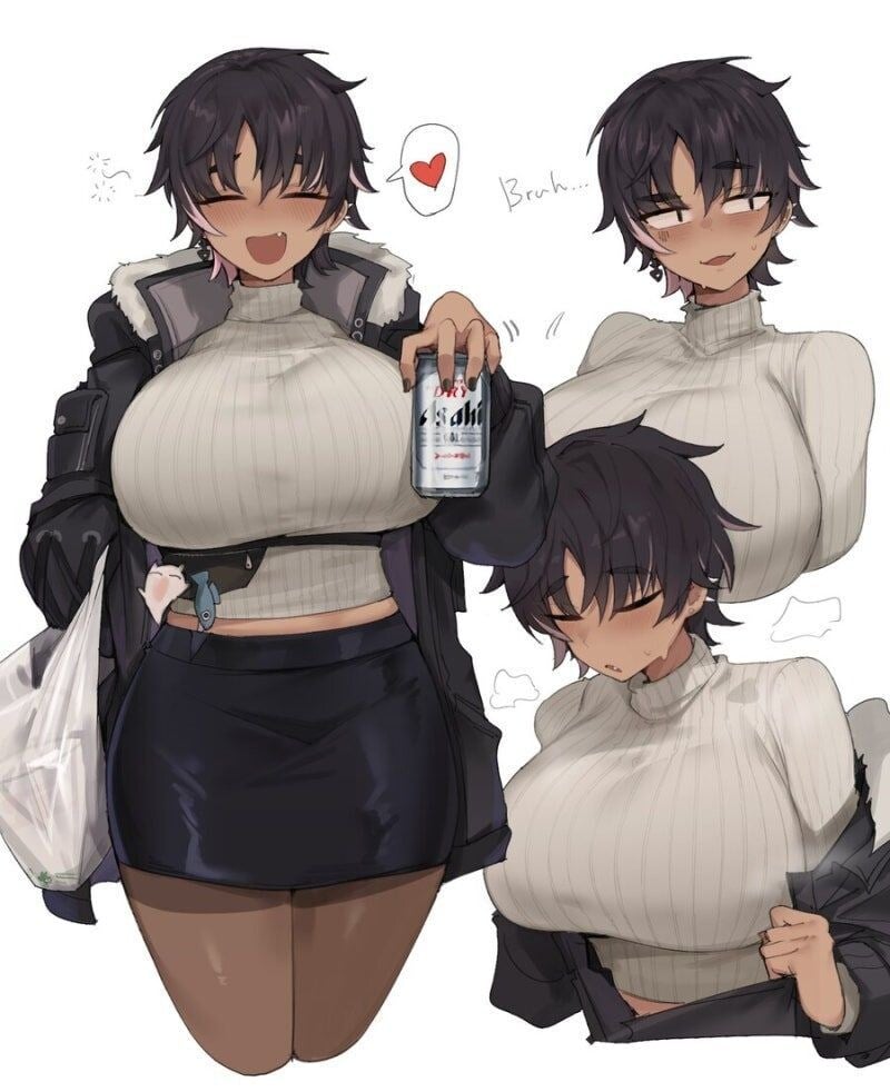 톰보이 여사친이랑 술먹는. manhwa