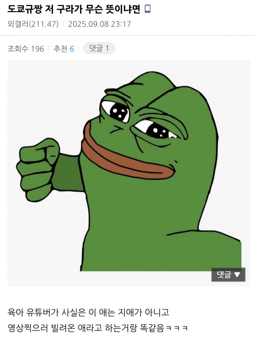 17.9만 유튜버 도쿄규짱 2차 사과내용