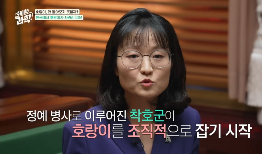 한반도에 호랑이들이 멸종한 이유