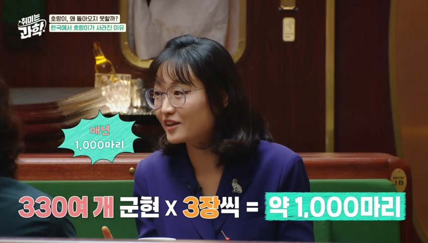 한반도에 호랑이들이 멸종한 이유