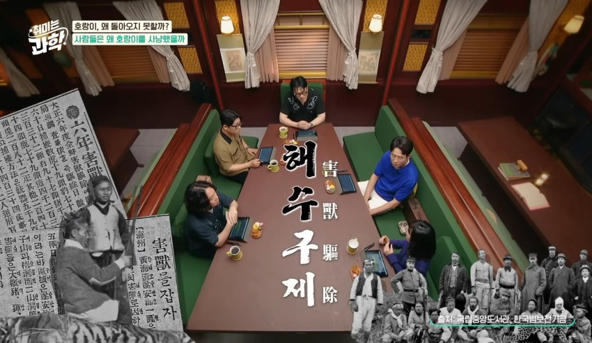 한반도에 호랑이들이 멸종한 이유