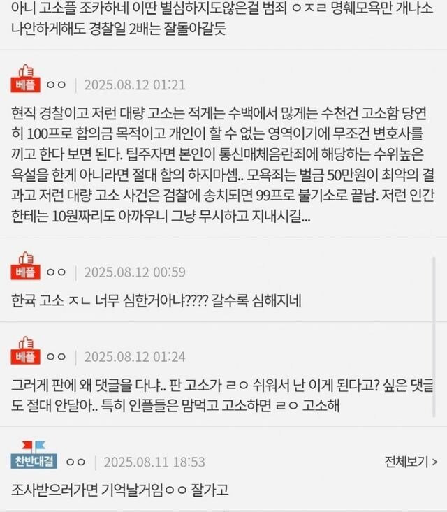 연애프로그램 출연자한테 댓글달다 고소당한 판녀