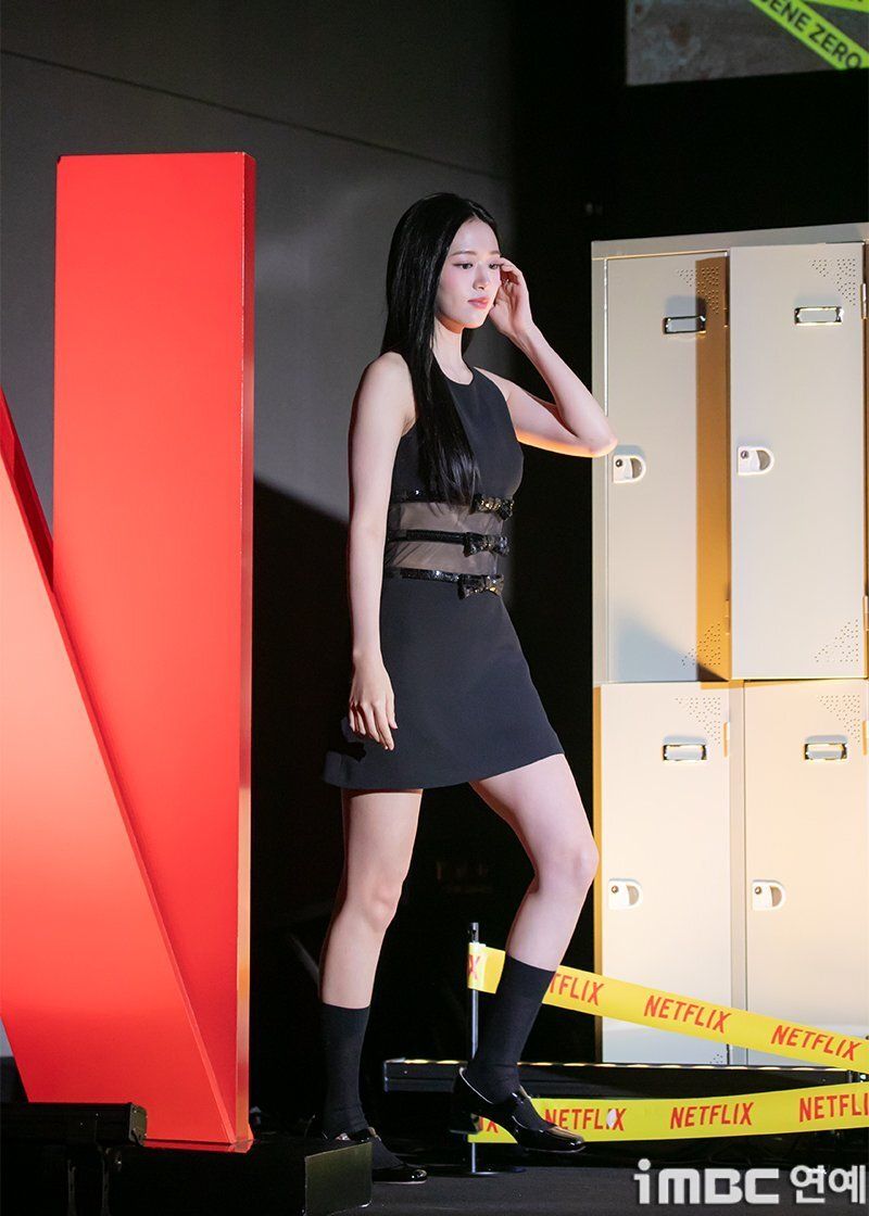 크라임씬 제로 제작발표회 아이브 안유진