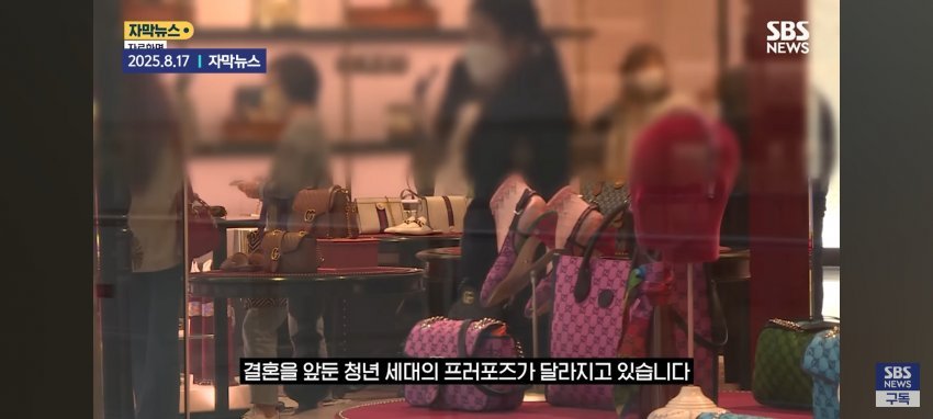 결혼 비용만 2억 이상 허세,사치문화에 지친 한국남성들...