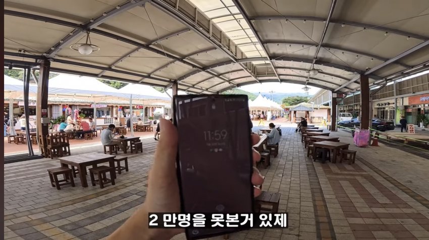 오픈 1주만에 망조가보이는 백종원의 문경 푸드코트