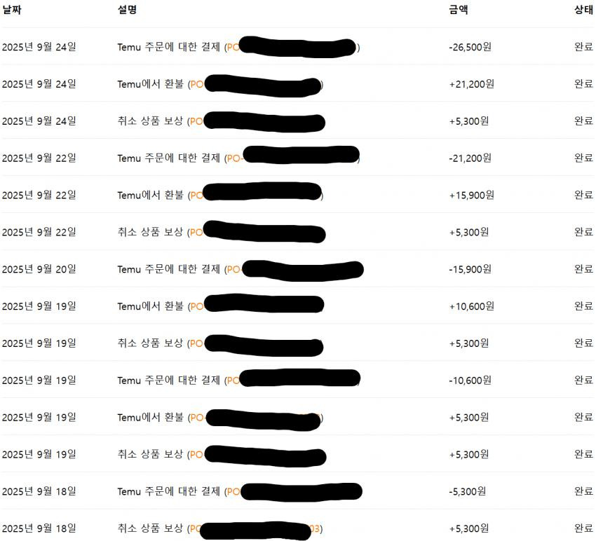 테무랑 기싸움하는 디시인