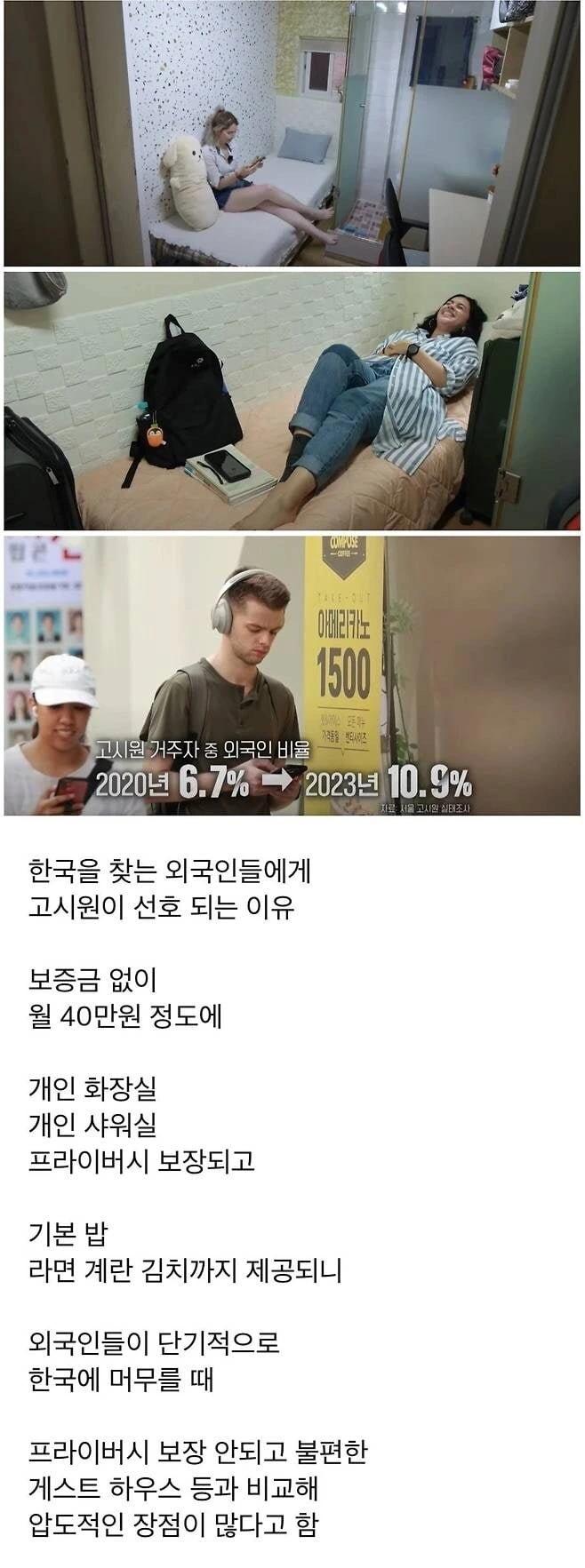 요즘 떡상한 서울 고시원