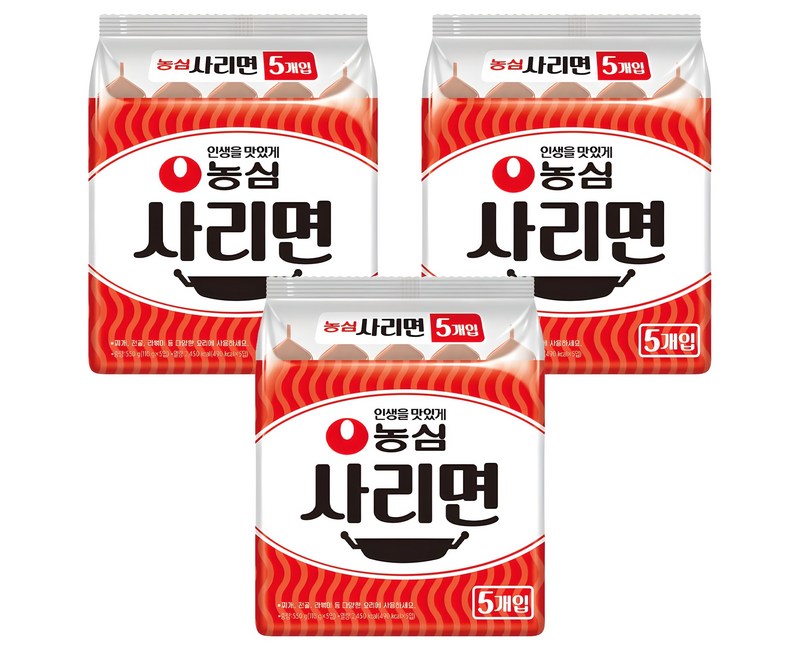 농심 사리면 110g
