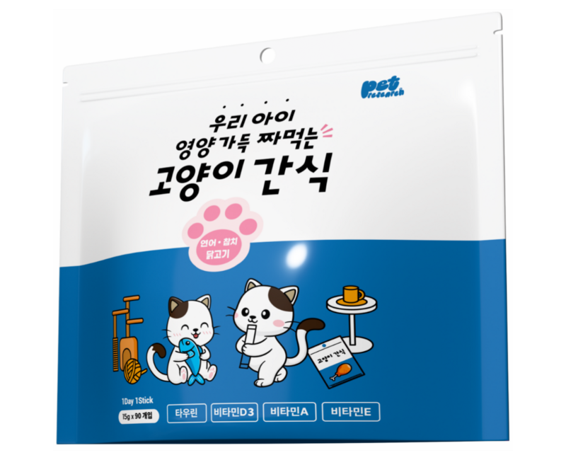 퐁츄르 짜먹는 고양이 간식