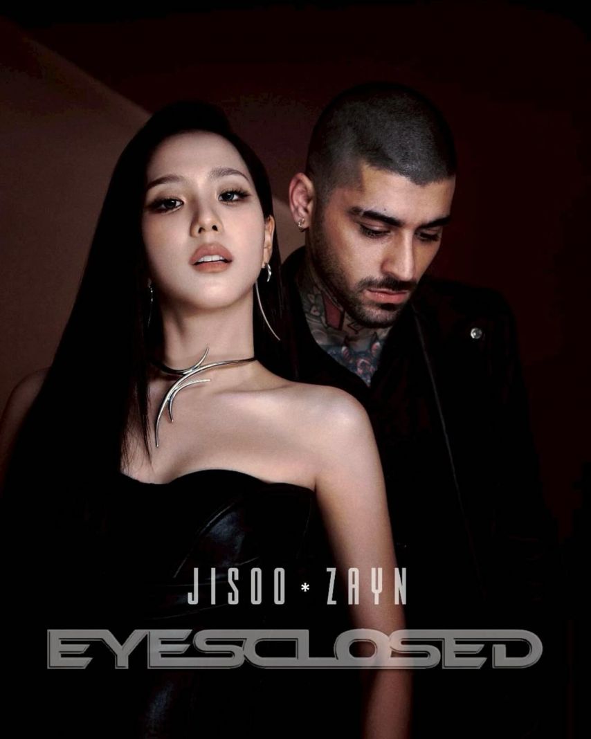 블랙핑크 지수,제인 말릭 EYES CLOSED