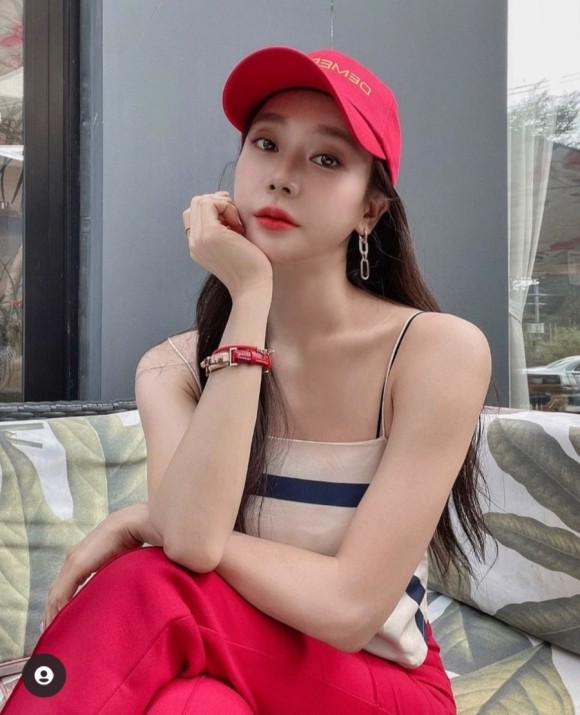 레이싱모델 한지은