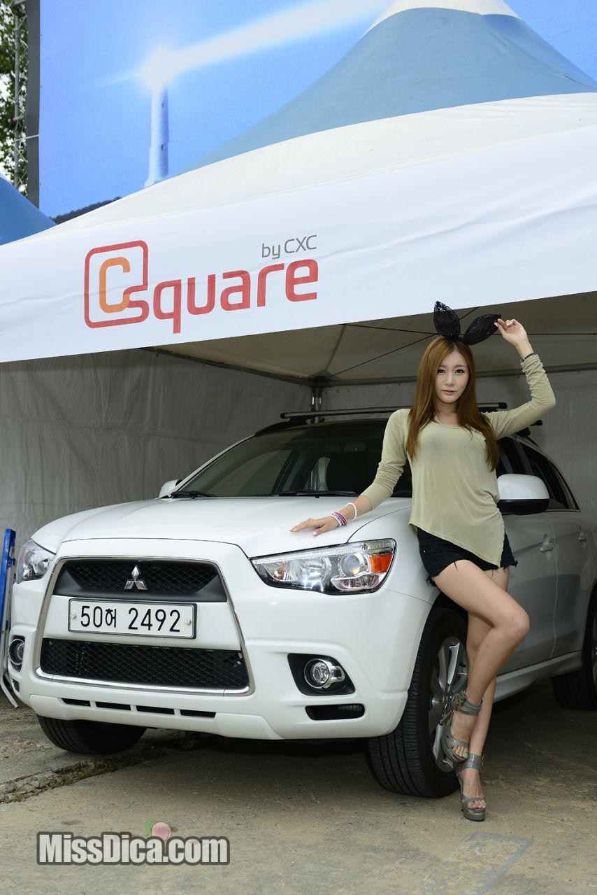 레이싱모델 한지은