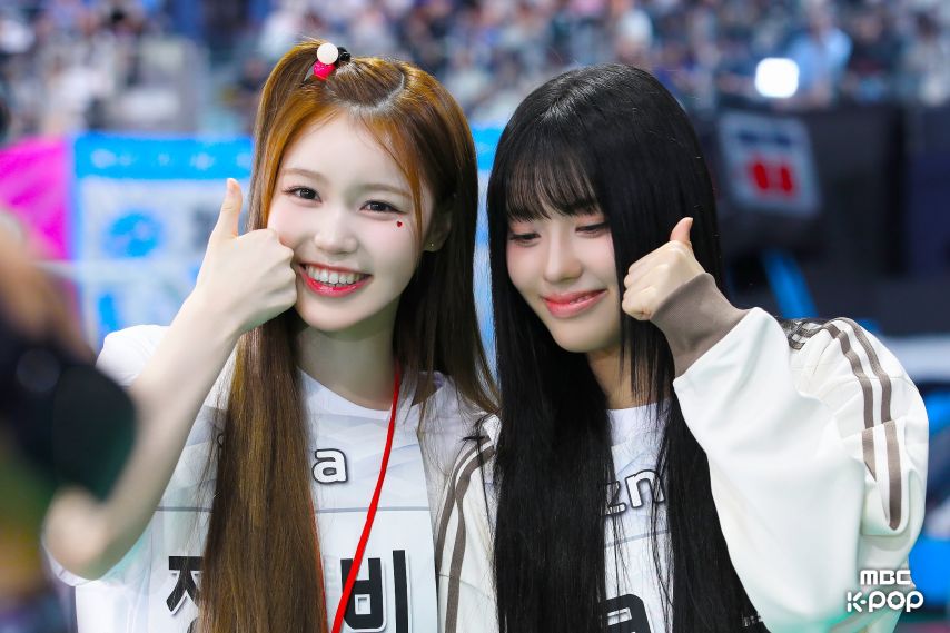 이즈나 아육대 비하인드