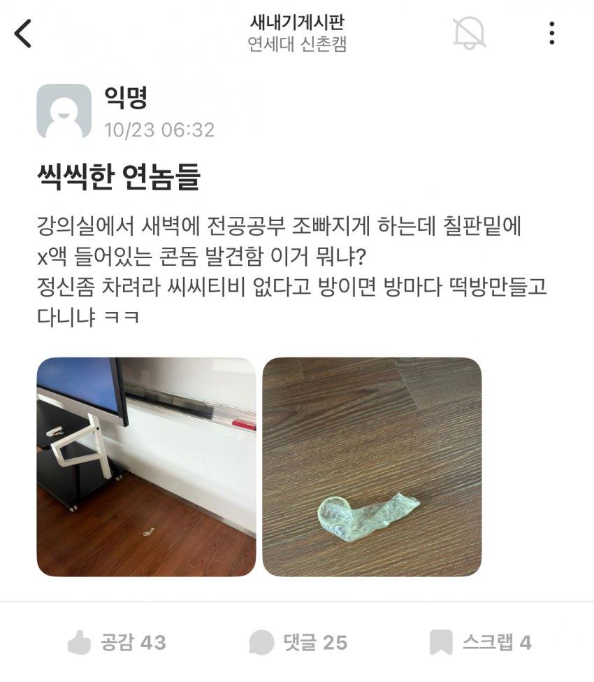 연세대 근황
