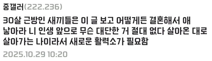 갑자기 인생 모든게 다 재미가 없어졌다는 디시인