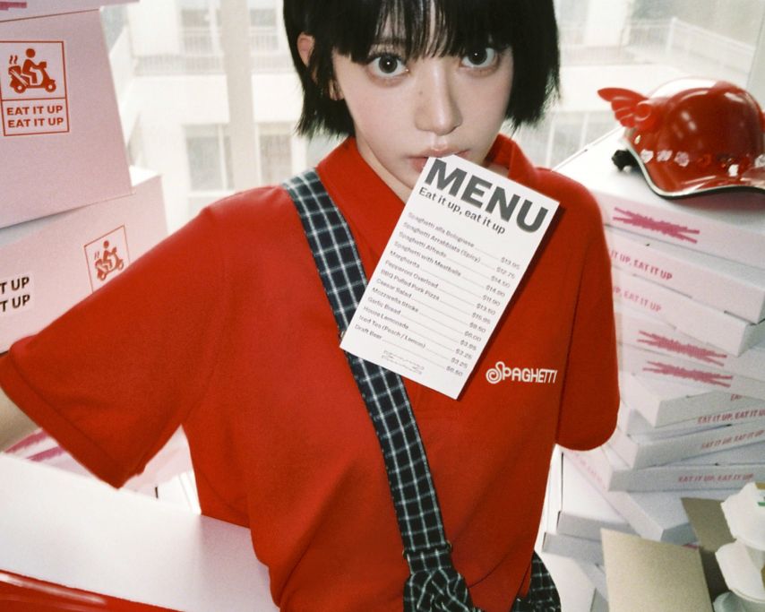 르세라핌 SPAGHETTI 티저 KNOCKING BASIL