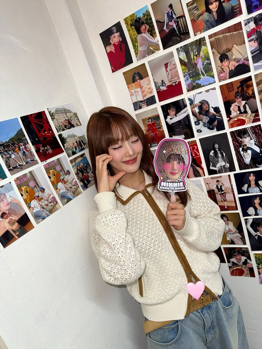 아이들 민니 SNS
