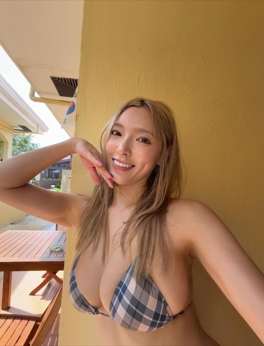 지삼 비키니 자슴감