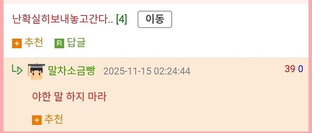 야한 말