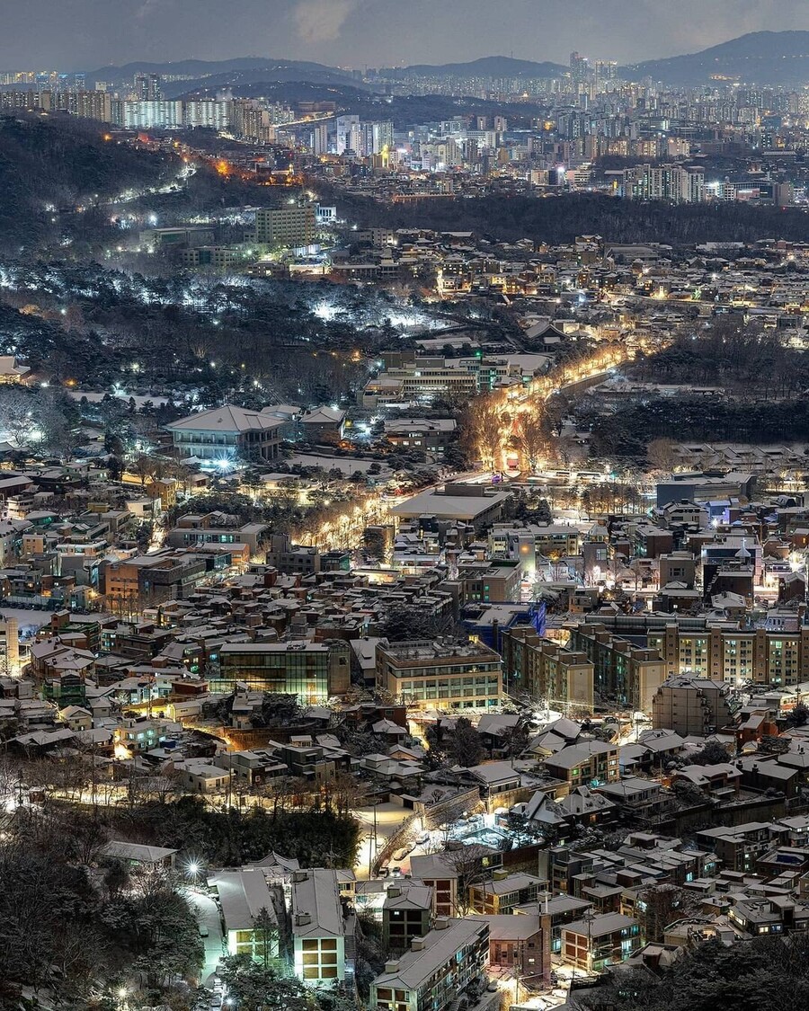 레딧에서 화제가 된 한국의 풍경들