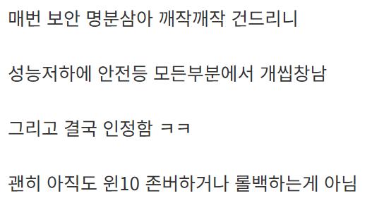 마소 윈도우 11 근황.....news