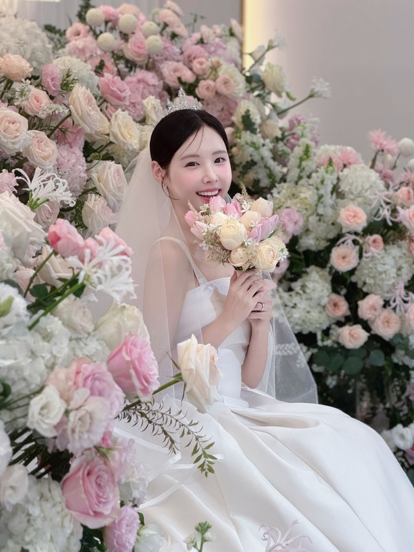 하빈 결혹식날 독사진