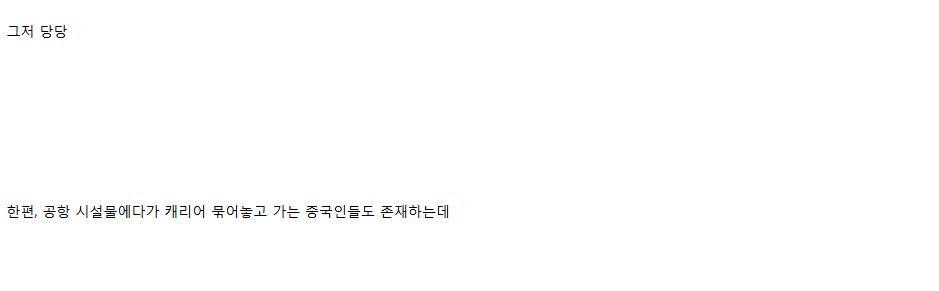 나는 떠난다 네가 치워라? 외국인 관광객 캐리어 투기 '몸살' (feat. 중국인)