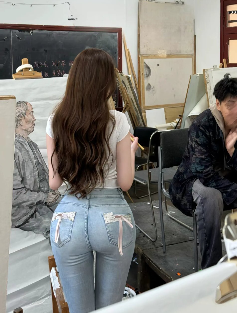 ㅇㅎ) 청바지를 좋아하는 미대누나