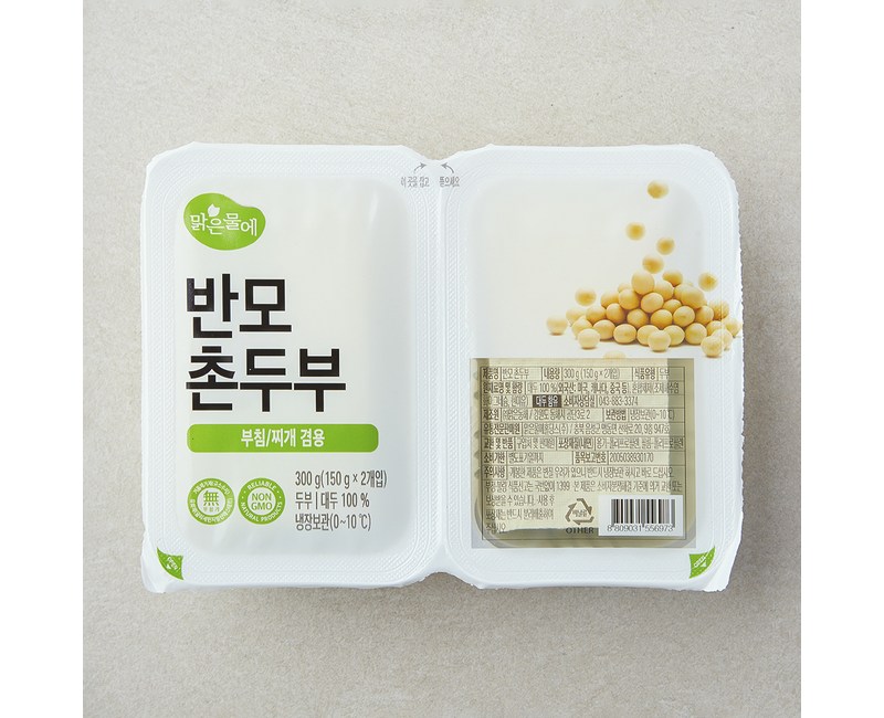 [로켓프레시] 맑은물에 반모 촌두부 2개입