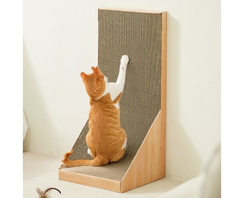코멧 펫 고양이 스크래쳐 벽면형
