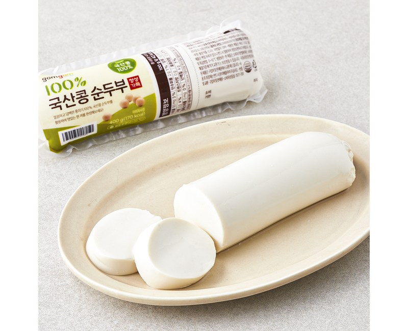 곰곰 100% 국산콩 순두부