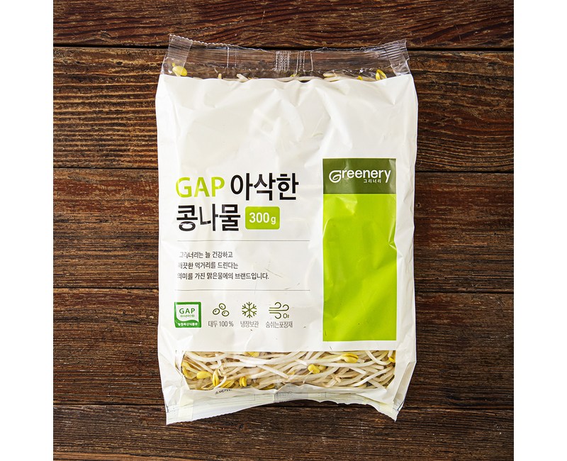 [로켓프레시] 맑은물에 그리너리 GAP 인증 아삭한 콩나물