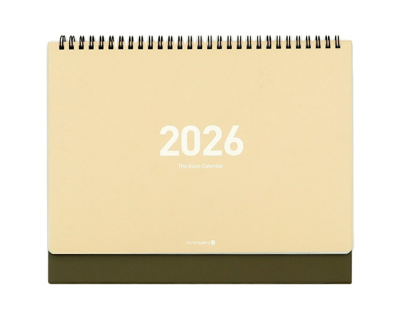 모닝글로리 2026 비움 모닝 스탠딩 캘린더 대