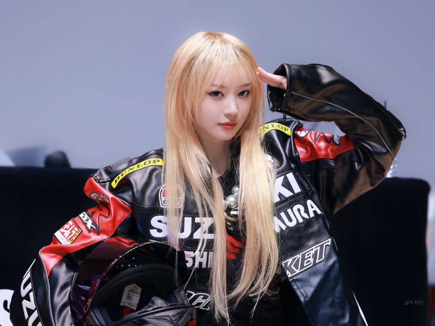 금발로 변신한 아일릿 모카