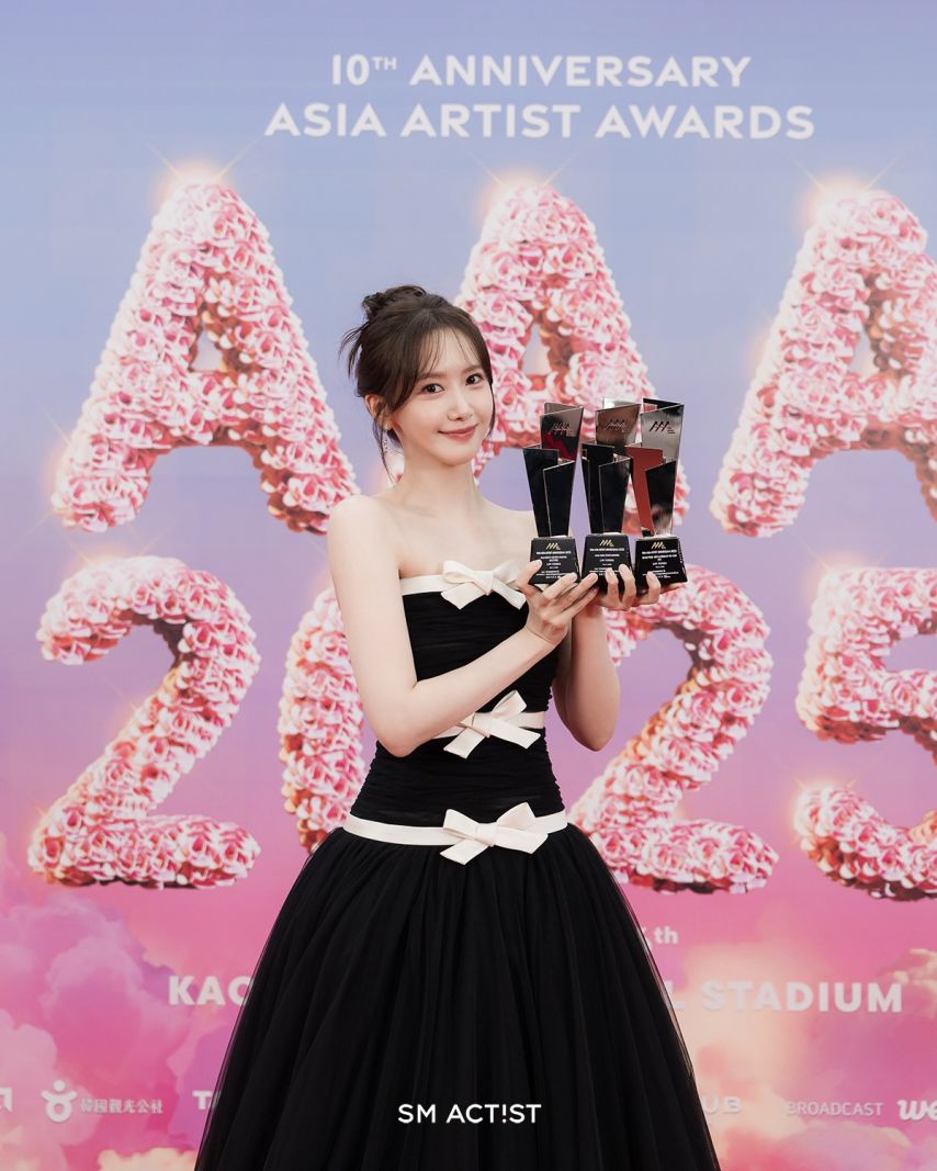 임윤아 소녀시대 2025 Asia Artist Awards 3개 부문 수상