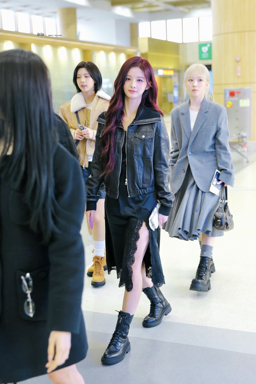 오늘 출국하는 엔믹스 설윤