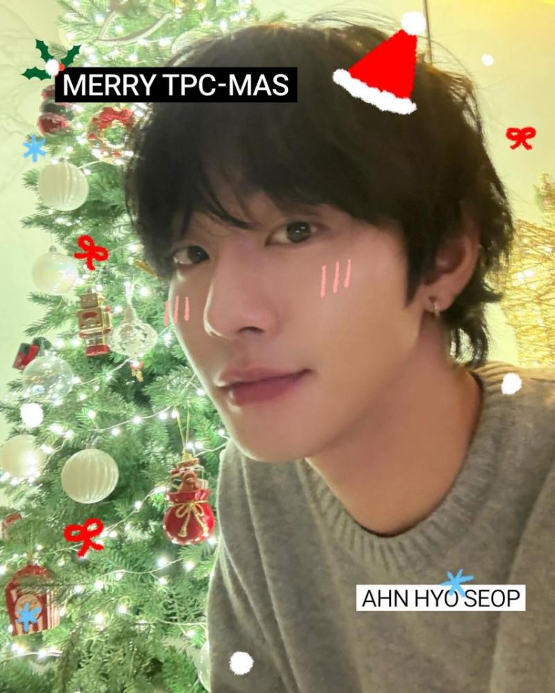 신세경 김설현 박소담 안효섭 Christmas